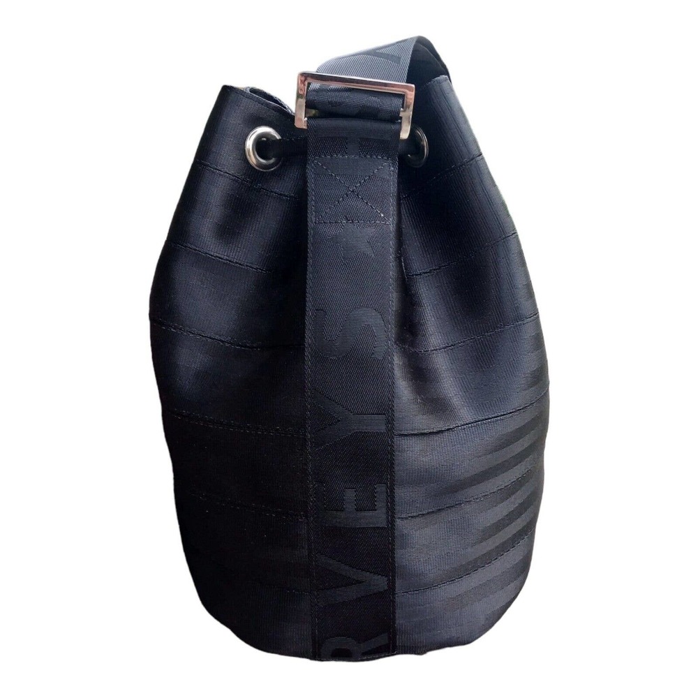 Harveys Seatbelt Bag Berkeley Bucket Purse Black Mint Condition - Picture 5 of 16